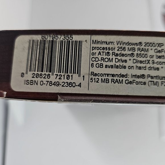 The Bard's Tale 2005 PC Game CD-Rom *MISSING A DISC* - Picture 7 of 8